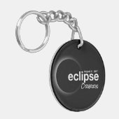 Eclipse 2017太陽の – オレゴン キーホルダー (正面左)