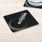 eclipse 2017 スクエアペーパーコースター (アングル)