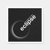 Eclipse 2017 スタンダードカクテルナプキン (正面)