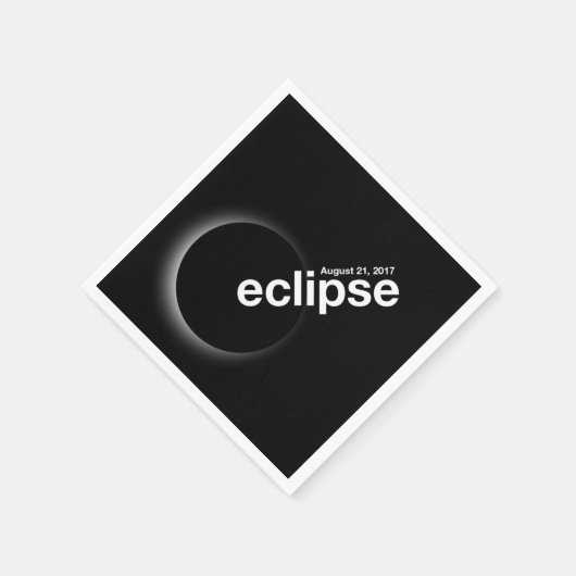 Eclipse 2017 スタンダードカクテルナプキン (角)