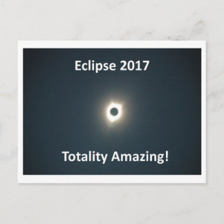 Eclipse 2017 – 全体驚き – オリジナル写真 ポストカード