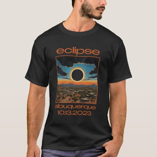 Eclipse 2023年10月14日Total Albuquerque Tシャツ (正面)