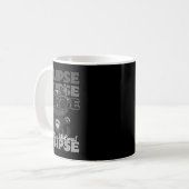 Eclipse 2024の太陽の合計をライフタイムの合計で2回 コーヒーマグカップ (正面左)