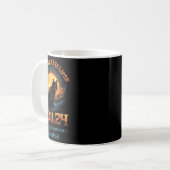 Eclipse 2024ケープ太陽のジラルデオ・ミズーリ コーヒーマグカップ (正面左)