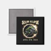Eclipse 2024シャツ皆既日食2024年4月8日Tr マグネット (正面/裏面)