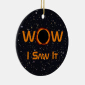 Eclipse 2024太陽の WOWを見た セラミックオーナメント (右)