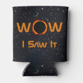 Eclipse 2024太陽の WOWを見た 缶クーラー (正面)