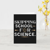 Eclipse 2024学生太陽のの合計をスキップ カード (黄色い花)