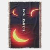 Eclipse 2024 スローブランケット (正面縦)