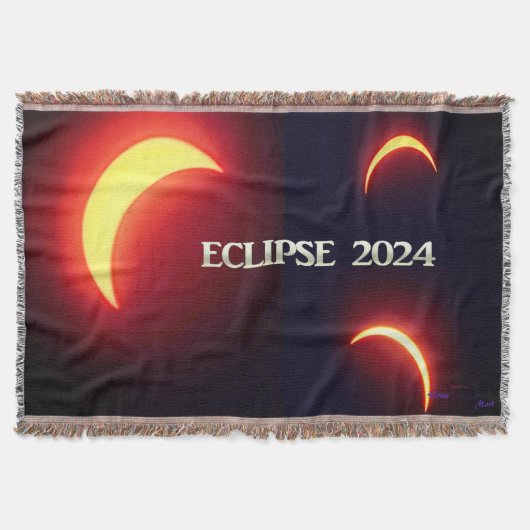 Eclipse 2024 スローブランケット (正面)