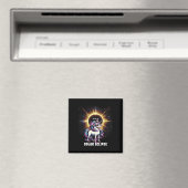 Eclipse 2024 太陽の Total Eclipse 4月8日Unic マグネット (インサイチュ (食洗機))