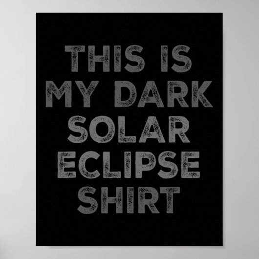 Eclipse 2024 This Is My Dark 太陽の Eclipse ポスター (正面)