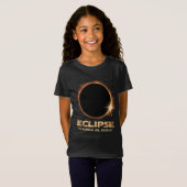 Eclipse 2025天文学クール愛好家Eclipse太陽の Tシャツ (正面フル)