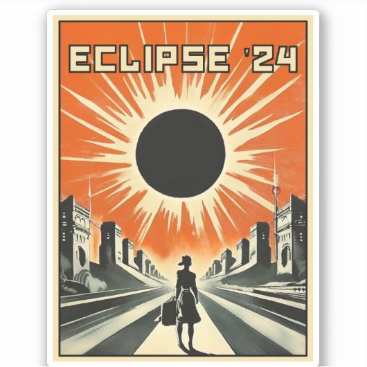 Eclipse '24 シール (正面)