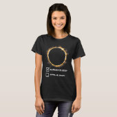 Eclipse Checklist Total Solar Eclipse April 8 2024 Tシャツ (正面フル)