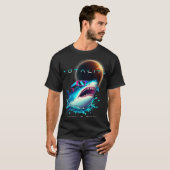 Eclipse Gles Totality 2024 Eclipsを使用しおもしろいた太陽の Tシャツ (正面フル)