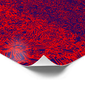  Éclipse lunaire - abstrait ポスター (コーナー)