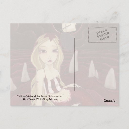 Eclipse - Mermaidはがき ポストカード (裏面)