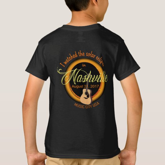 Eclipse Nashville KidのTシャツ Tシャツ (裏面)