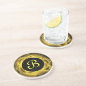 Eclipse Series-1-Yellow Fractal coaster--1 of コースター (側面)