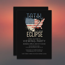 Eclipse USAの太陽のマップ表示パーティー