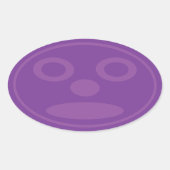 Eclipsely Sticker 楕円形シール (正面)