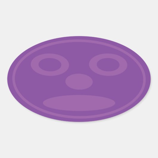 Eclipsely Sticker 楕円形シール (正面)