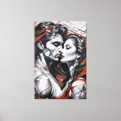 Eclipses of Desire キャンバスプリント (正面)