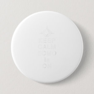 ECMO PRN Calm ECMO保がTシャツに装着 缶バッジ