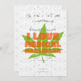 Eco Design | Bold Wellness Poster for Impact 招待状