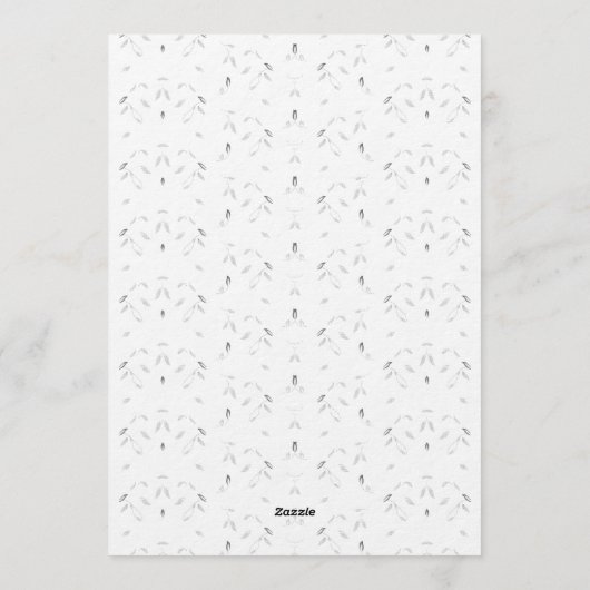 Eco Design | Bold Wellness Poster for Impact 招待状 (裏面)