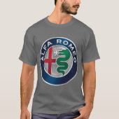 Eco Friendly Alfa Romeo s Sailboat Tシャツ (正面)