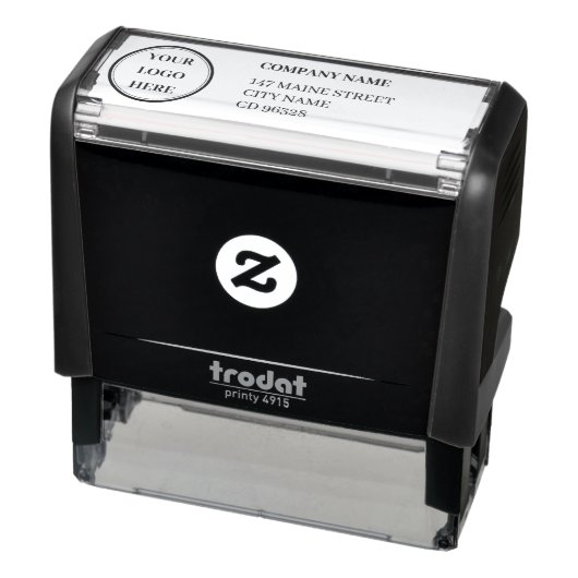 Eco-Friendly Custom Logo Self-Inking Rubber Stamp セルフインキングスタンプ (商品)