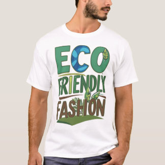 Eco-Friendly Fashion – Colorful Sustainable Style  Tシャツ