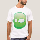 Eco-Friendly Green Footprint Icon Tシャツ (正面)