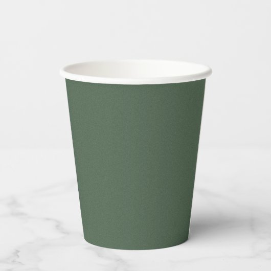 Eco-Friendly Green Textured Paper Cups 紙コップ (裏面)