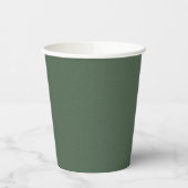 Eco-Friendly Green Textured Paper Cups 紙コップ (左)