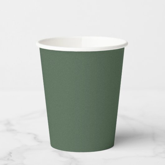 Eco-Friendly Green Textured Paper Cups 紙コップ (左)