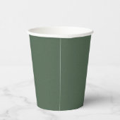 Eco-Friendly Green Textured Paper Cups 紙コップ (右)