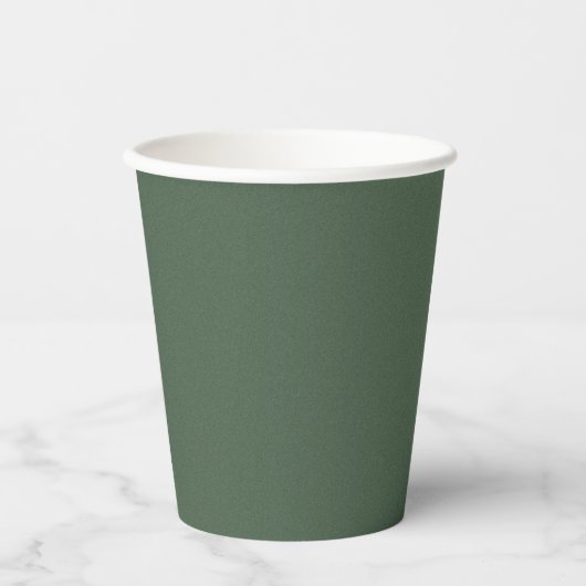 Eco-Friendly Green Textured Paper Cups 紙コップ (正面)