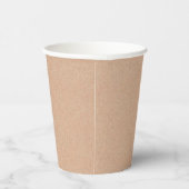 Eco-Friendly Kraft Look Disposable Paper Cups 紙コップ (右)