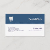 Eco Friendly  Sustainable Dentist Appointment  名刺 (正面)