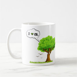 Eco-Friendly Tree Love CO2 コーヒーマグカップ