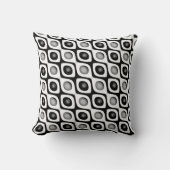 Eco Sphere 8k Seamless Pattern Throw Pillow クッション (正面)