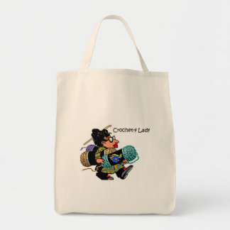 Eco Toteかぎ針編みyの女性 トートバッグ