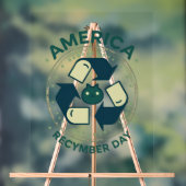 Eco Warrior Recycle Day Shirt アクリルサイン (ニュートラル)