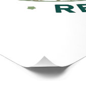 Eco Warrior Recycle Day Shirt ポスター (コーナー)