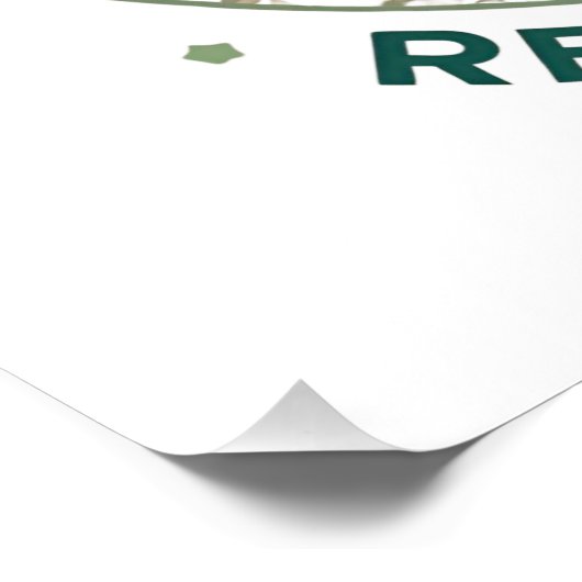 Eco Warrior Recycle Day Shirt ポスター (コーナー)