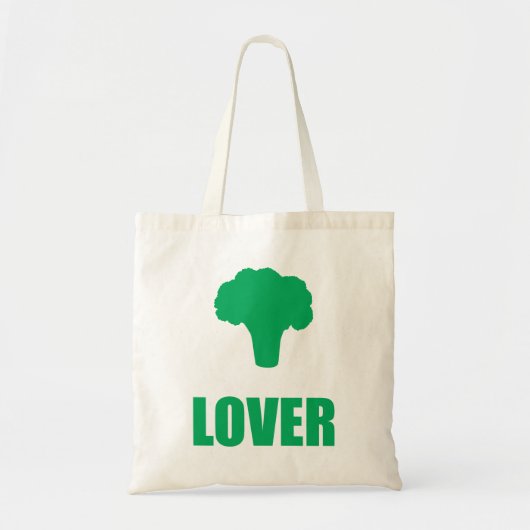 Ecobag "Broccoli Lover" トートバッグ (正面)