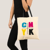 Ecobag CMYK トートバッグ (正面(商品))